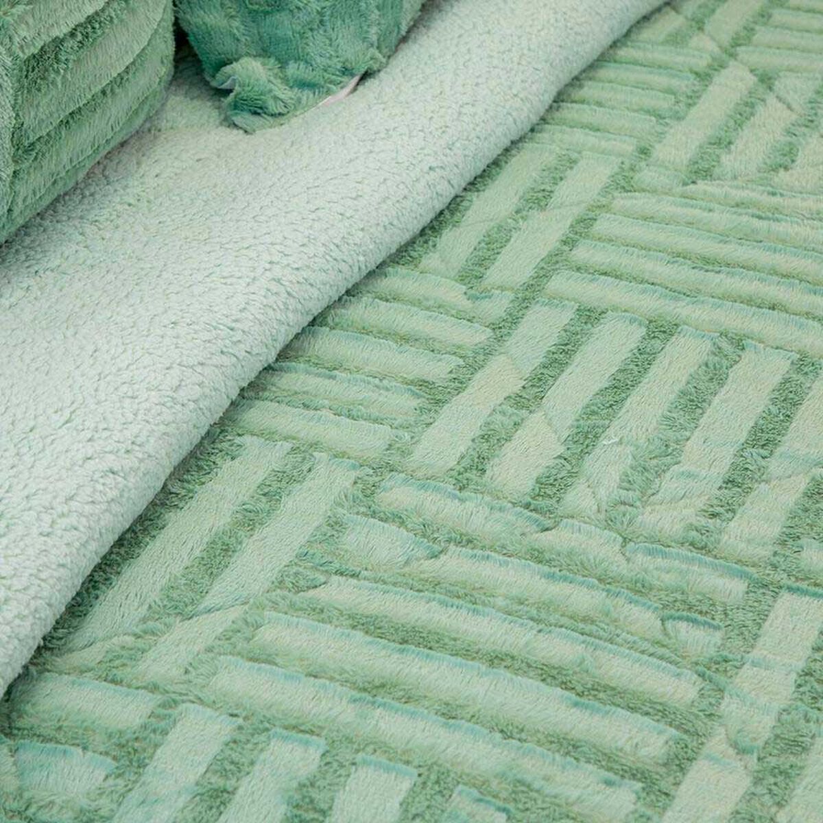 Cubrecama Doral King Verde Senses