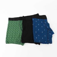 Pack 3 Bóxer Medio Hombre Icono Verde