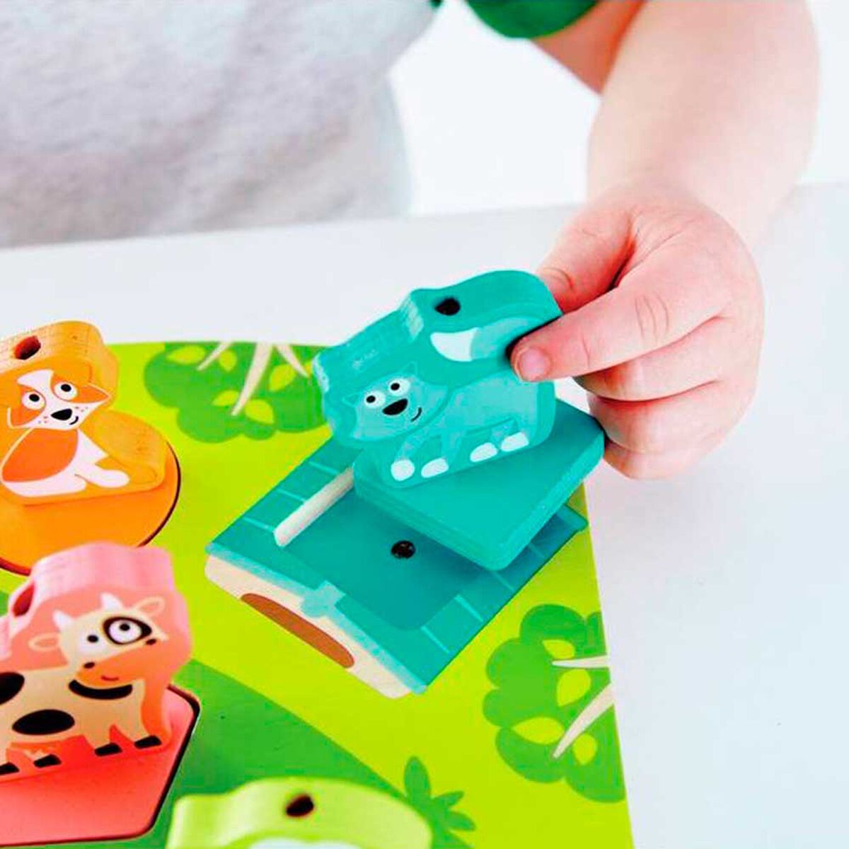 Puzzle Sonidos de La Granja Didáctico Hape