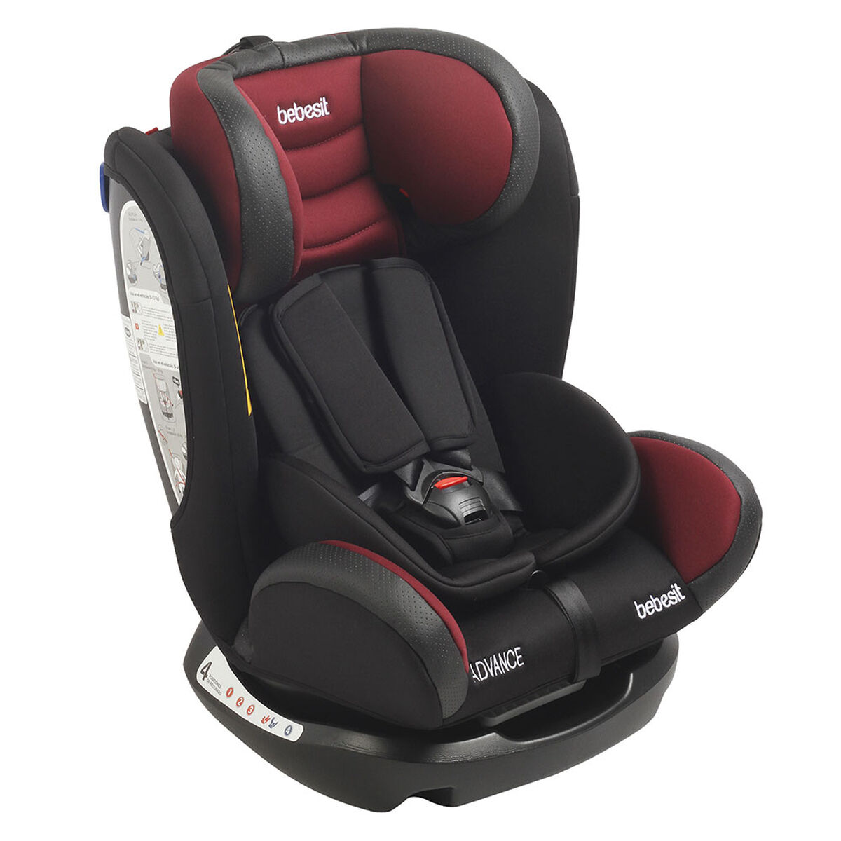 Silla de Auto Butaca Bebesit Advance 906 Rojo