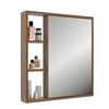 Botiquín Baño Espejo Home Mobili Punta Black Café