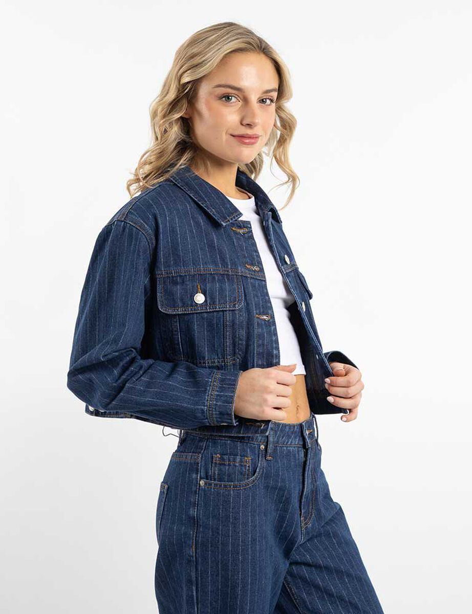 Chaqueta Denim Mujer Icono