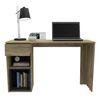 Escritorio Recto TuHome Berlin 1 Cajón Duna Plomo