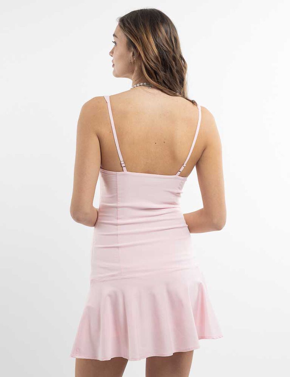 Vestido Mini Sin Mangas Mujer Icono