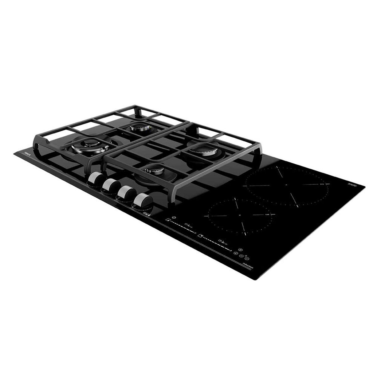 Encimera a Gas y Eléctrica Teka JZC 96342 BK  6 Quemadores