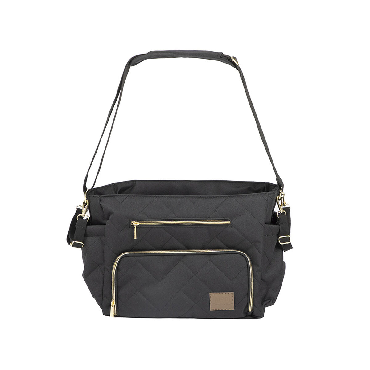 Bolso Motto Gold Negro