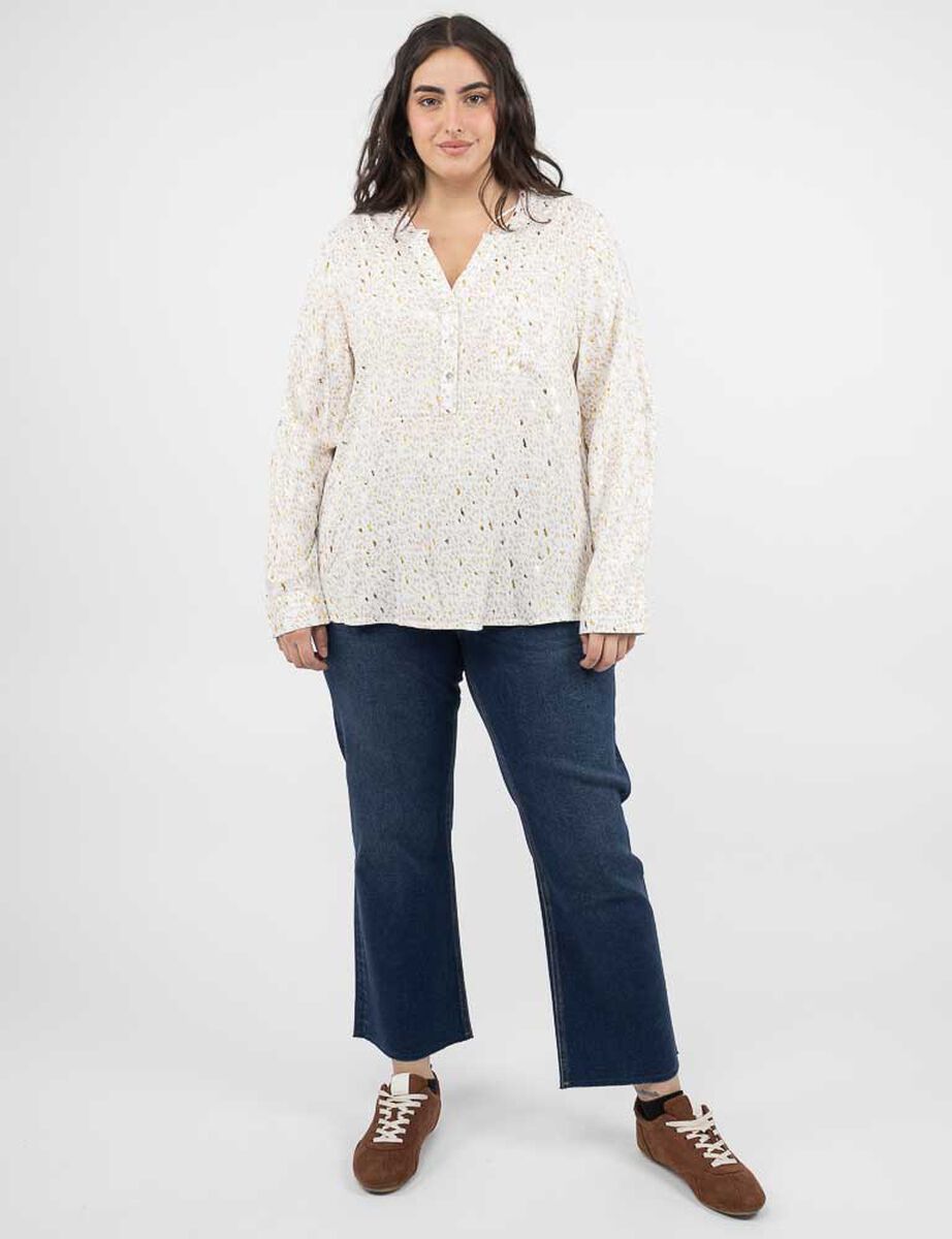 Blusa Manga Larga Mujer Extralindas