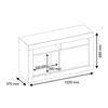 Rack TV Home Mobili Kana Hasta 50" Café