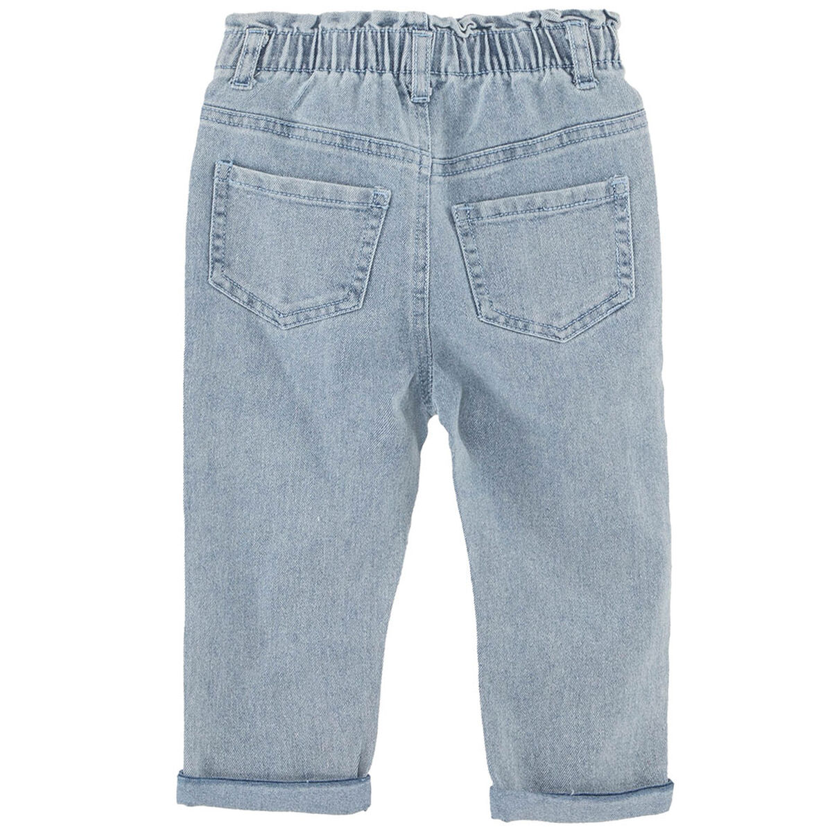 Jeans de Algodón Beba Chess Baby