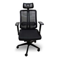 Silla de Escritorio Idetex Coworking Negro