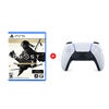 Combo Juego Sony PS5 Ghost of Tsushima Versi&oacute;n del Director + Control Inal&aacute;mbrico Sony PS5 DualSense Blanco