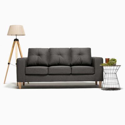 Imagen 2 del producto Sofá Kea Infinity Tela 3 Cuerpos Gris