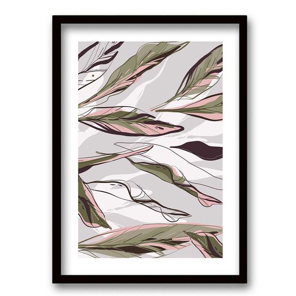 Cuadro Decorativo Retela Vegetal 40 x 30 cm