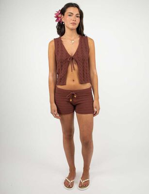 Imagen 2 del producto Blazer Gillet Mujer Icono Cafe