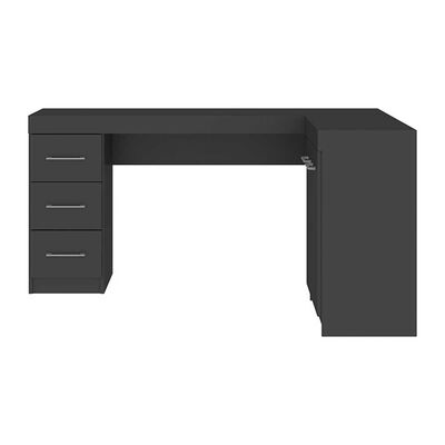 Imagen 2 del producto Escritorio Vekkahome Esquinero Grafito Gris