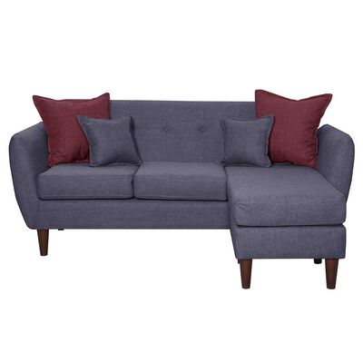 Imagen 1 del producto Sofá Seccional Black Factory Huevito 4 Cuerpos Marengo