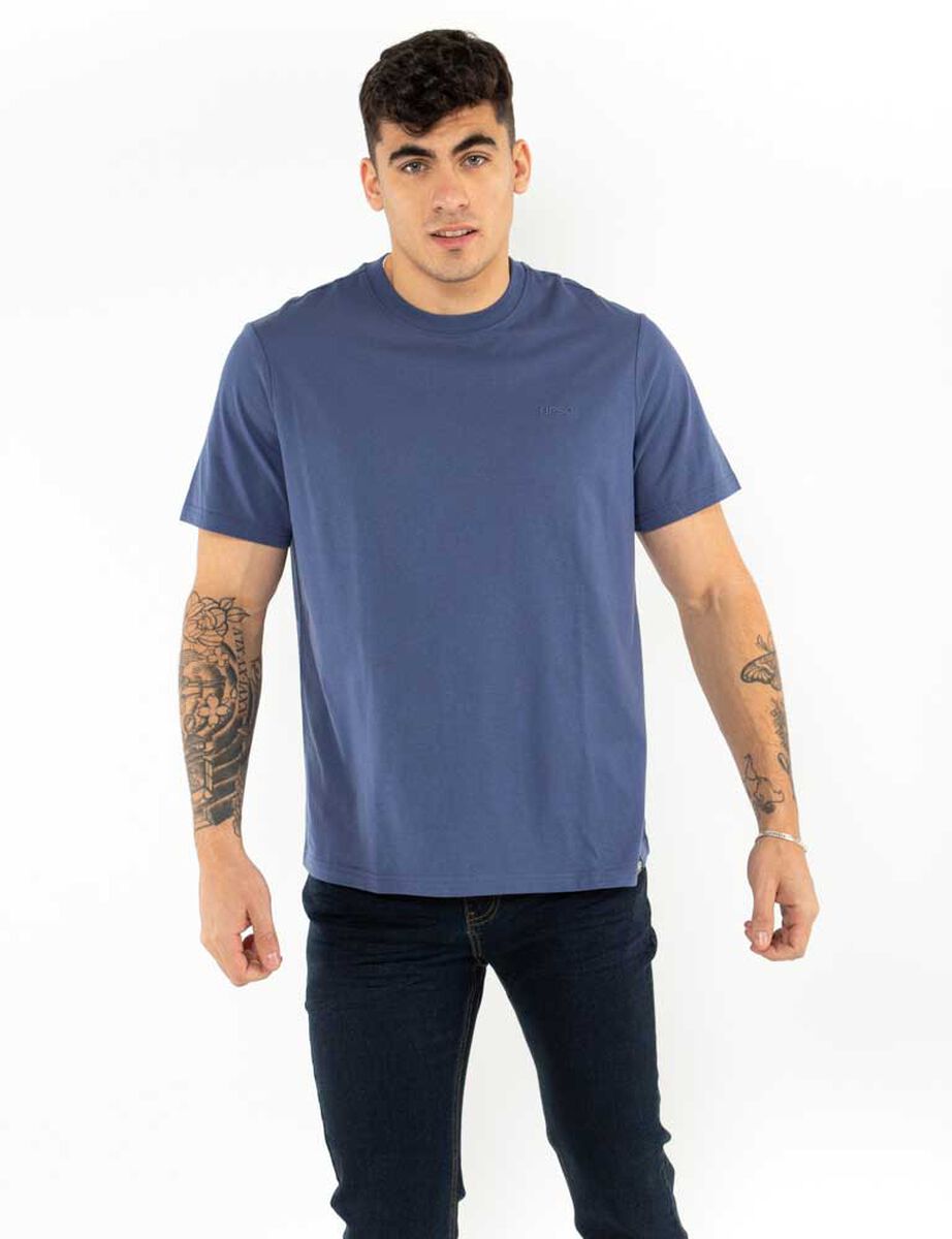 Polera Lisa Manga Corta Hombre Icono