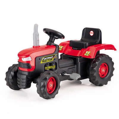 Tractor con Pedales Rojo Dolu