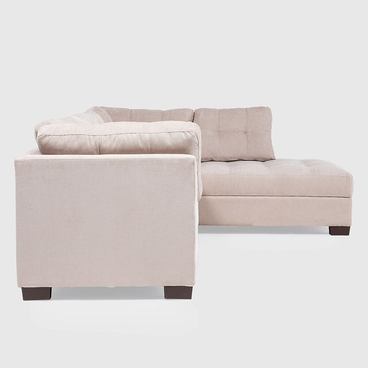Sof&aacute; Seccional Muebles MPR Edimburgo 3 Beige