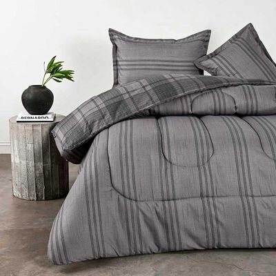 Plumón Elements & Co King Squard Gris