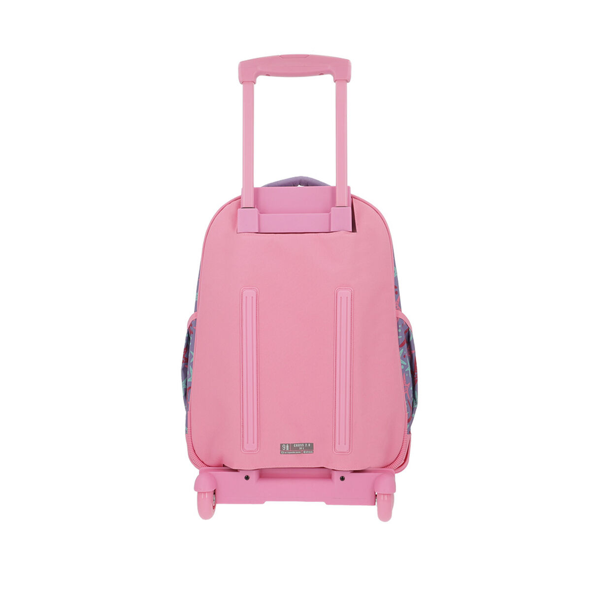 Mochila Con Ruedas Niña Cross 2.0 Morado L Xtrem