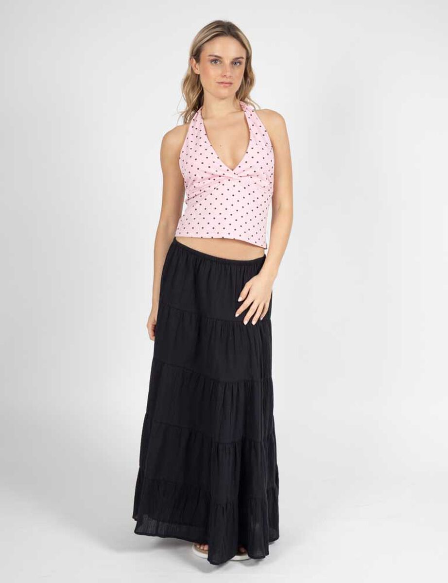 Polera Amarra Cuello Mujer Icono
