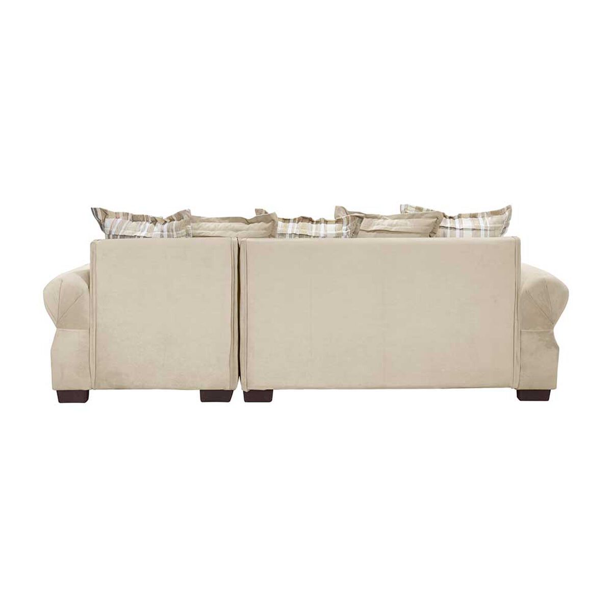 Sofá Seccional Living Factory Arizona 4 Cuerpos Beige