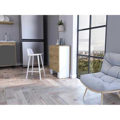 Imagen 1 del producto Mesa Abatible TuHome Compact Blanco Macadamia