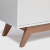Rack TV Roca Ulmo Hasta 75" Blanco