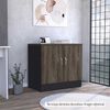 Mueble Archivador TuHome Home Office Negro Soft Coñac
