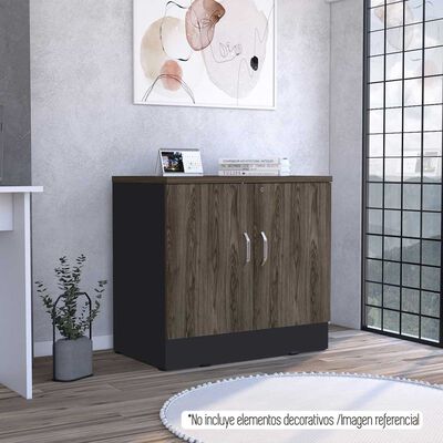 Imagen 1 del producto Mueble Archivador TuHome Home Office Negro Soft Coñac