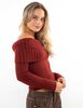 Sweater Bardot Mujer Icono