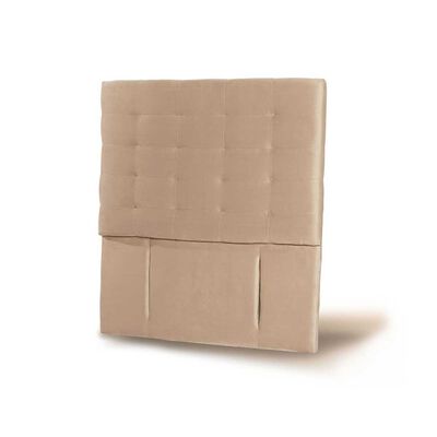Imagen 2 del producto Respaldo Latam Home 1,5 Plazas Napoles Tela Velvet Beige