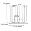 Reja de Seguridad Bebe Puerta Mascota Doble Seguro Bebesit