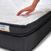 Cama Americana Drimkip Base Dividida Súper King Hybrido + Respaldo
