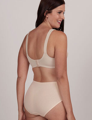 Imagen 2 del producto Calzón Maxi Algodón Elasticado Encaje BEIGE, BLANCO, NEGRO