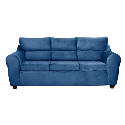 Sofá Mexx Muebles Dubai 3 Cuerpos Petroleo
