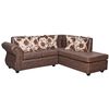 Seccional Black Factory Isabella 3 Cuerpos Chocolate