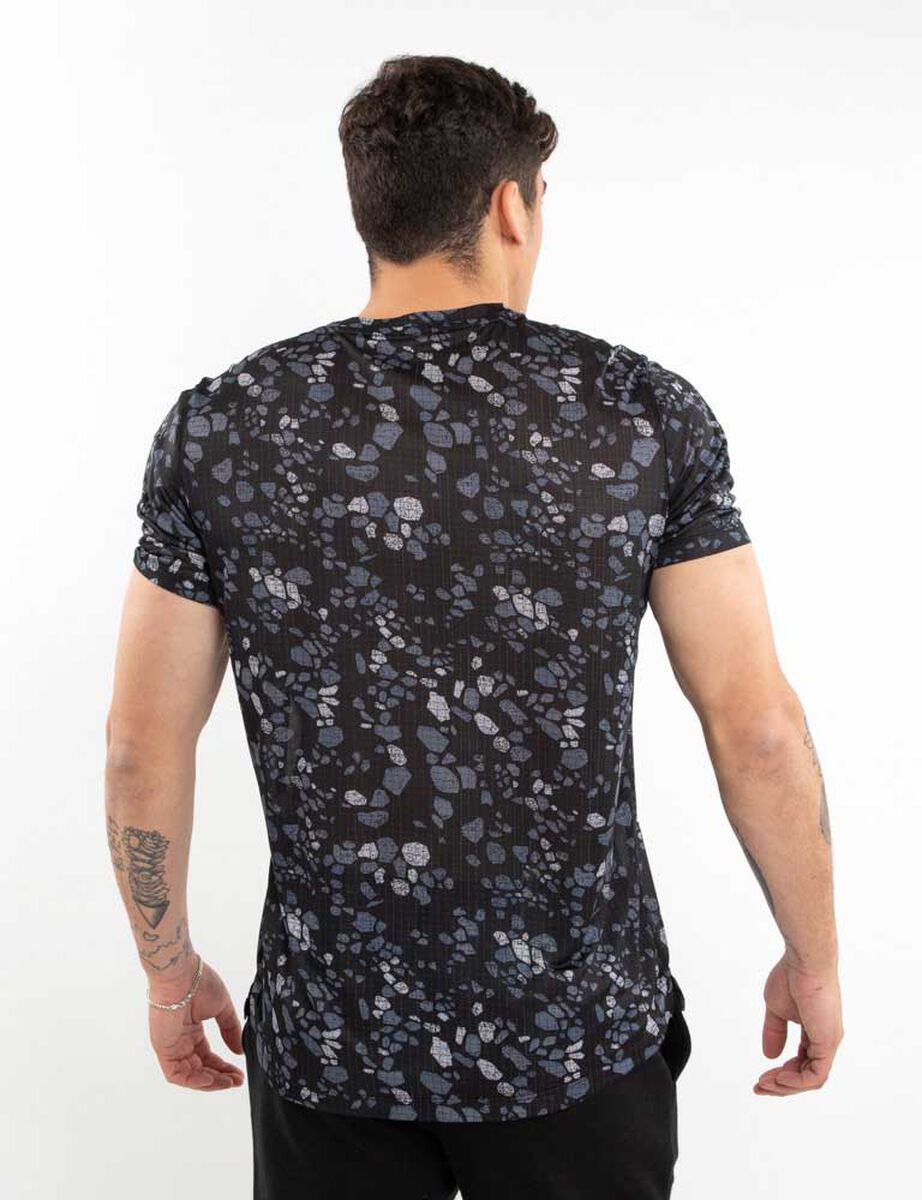 Polera Deportiva Hombre Black County