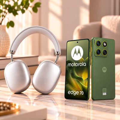 Celular Motorola Edge 70 5G 512 GB 6,67" Verde Olivo