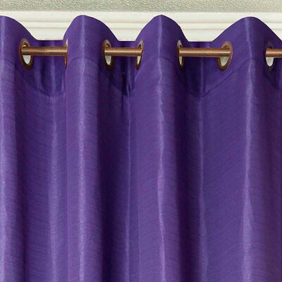Imagen 2 del producto Combo Cortinas Doral Tabatha 220 x 140 cm Morado