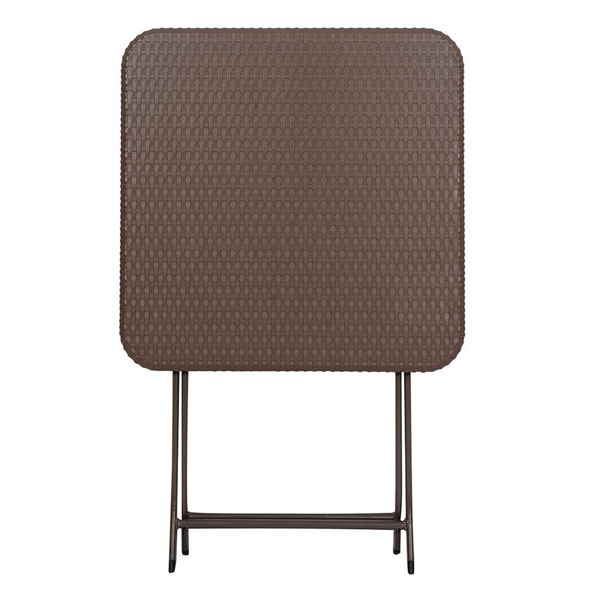 Mesa Plegable Cuadrada Northwest NW-RT60 Café 60 cm