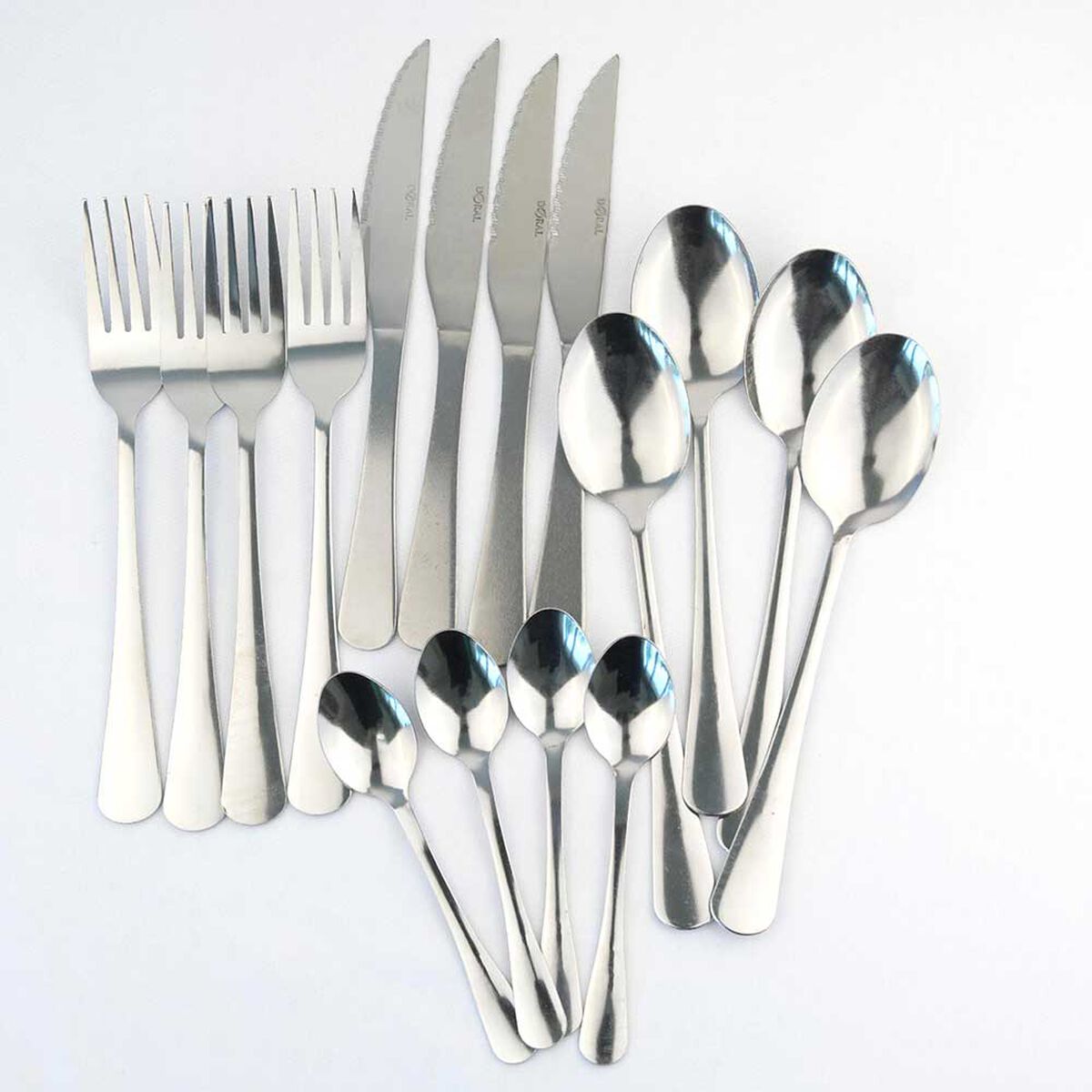 Juego de Cubiertos Doral Golden Family 16 Piezas Classic