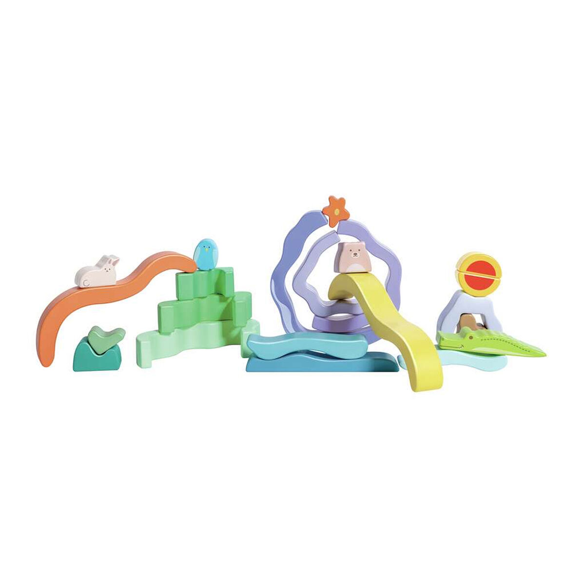 Bloques Apilables Nature Scene Hape