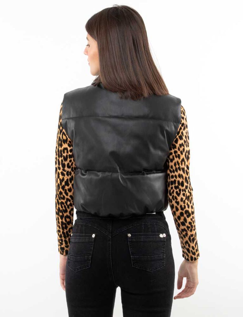 Parka Puffa Sin Mangas Mujer Fiorucci