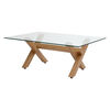 Mesa de Centro Spazzio Cross Natural