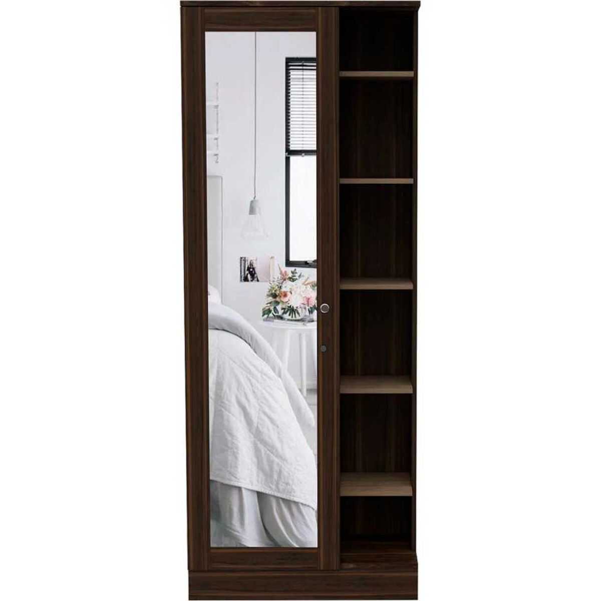 Closet Tuhome Woman 1 Puerta Nogal Europeo-Miel
