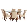 Juego de Comedor Latam Home Merida 6 Sillas Beige