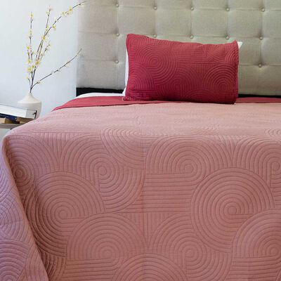 Imagen 2 del producto Quilt Doral 1,5 Plazas Cereza Rosa Origins