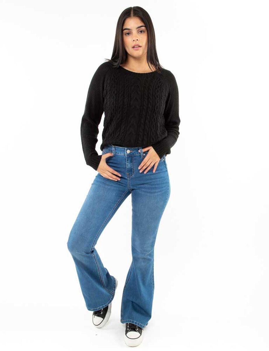 Jeans Indigo Flare Mujer Icono